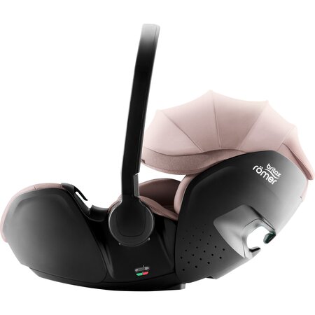 Scoica auto Baby Safe Pro cu Baza Isofix Vario 5Z inclusa, 40 - 85 cm, Dusty Rose, Britax 670496