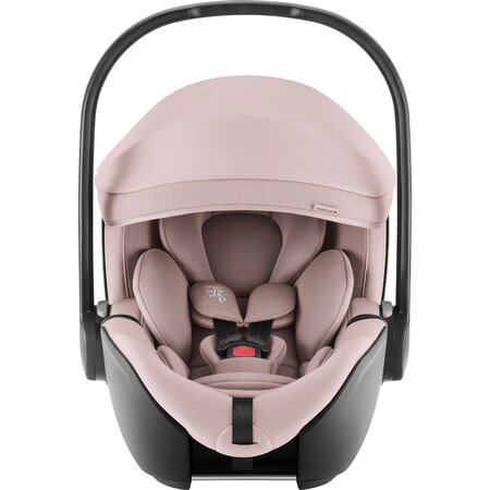Scoica auto Baby Safe Pro cu Baza Isofix Vario 5Z inclusa, 40 - 85 cm, Dusty Rose, Britax 670494