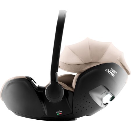 Scoica auto Baby Safe Pro cu Baza Isofix Vario 5Z inclusa, 40 - 85 cm, Teak, Britax 670505