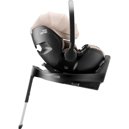 Scoica auto Baby Safe Pro cu Baza Isofix Vario 5Z inclusa, 40 - 85 cm, Teak, Britax 670508