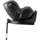 Scaun auto rotativ pentru copii cu baza inclusa Dualfix Pro i-Size, 40-105 cm, Style Mineral Grey, Britax 656746