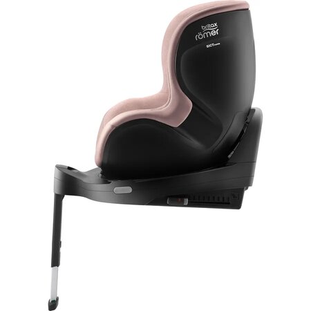 Scaun auto rotativ pentru copii cu baza inclusa Dualfix Pro i-Size, 40-105 cm, Style Dusty Rose, Britax 656757
