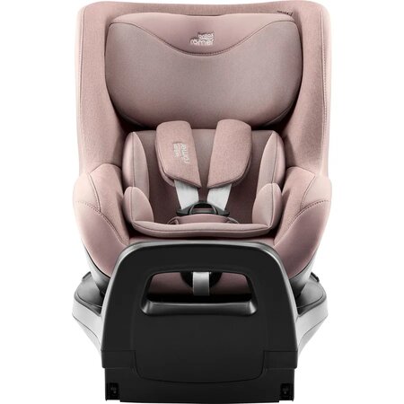 Scaun auto rotativ pentru copii cu baza inclusa Dualfix Pro i-Size, 40-105 cm, Style Dusty Rose, Britax 656754