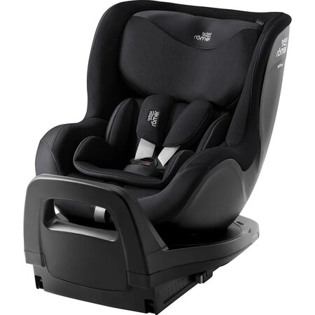 Scaun auto rotativ pentru copii cu baza inclusa Dualfix Pro i-Size, 40-105 cm, Style Carbon Black, Britax 656766