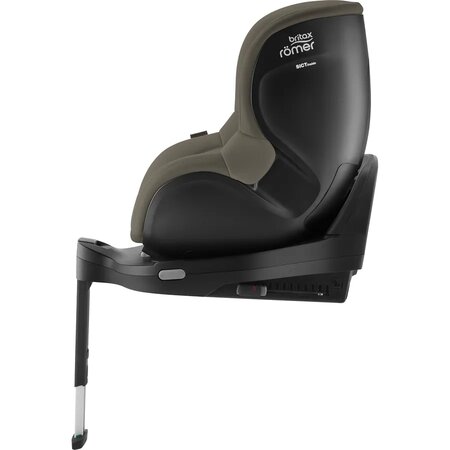 Scaun auto rotativ pentru copii cu baza inclusa Dualfix Pro i-Size, 40-105 cm, Lux Urban Olive, Britax 656788