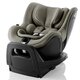Scaun auto rotativ pentru copii cu baza inclusa Dualfix Pro i-Size, 40-105 cm, Lux Urban Olive, Britax 656790