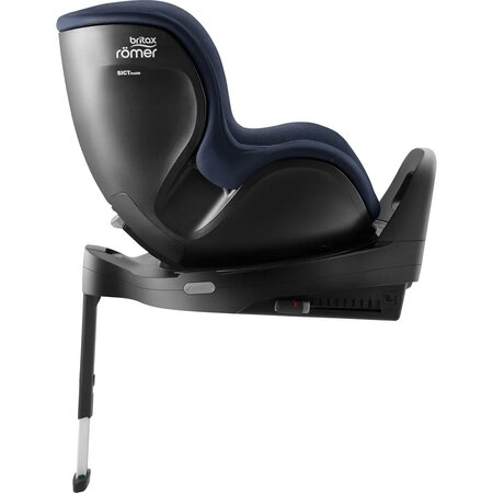 Scaun auto rotativ pentru copii cu baza inclusa Dualfix Pro M i-Size, 61-105 cm, Style Night Blue, Britax 656795