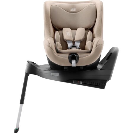 Scaun auto rotativ pentru copii cu baza inclusa Dualfix Pro M i-Size, 61-105 cm, Style Teak, Britax 656805