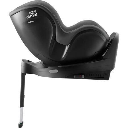 Scaun auto rotativ pentru copii cu baza inclusa Dualfix Pro M i-Size, 61-105 cm, Style Mineral Grey, Britax 656812
