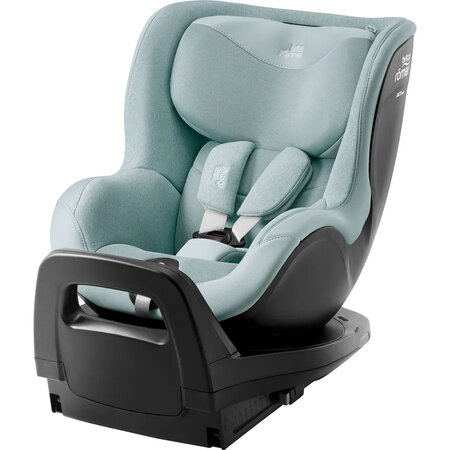 Scaun auto rotativ pentru copii cu baza inclusa Dualfix Pro M i-Size, 61-105 cm, Style Harbour Blue, Britax 656819