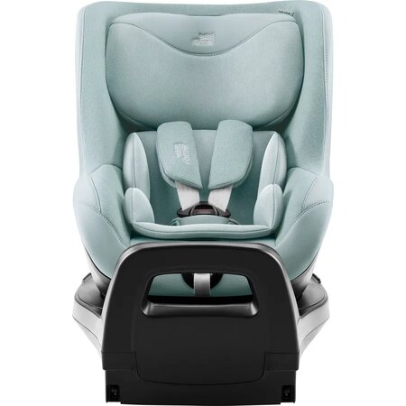 Scaun auto rotativ pentru copii cu baza inclusa Dualfix Pro M i-Size, 61-105 cm, Style Harbour Blue, Britax 656820