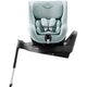Scaun auto rotativ pentru copii cu baza inclusa Dualfix Pro M i-Size, 61-105 cm, Style Harbour Blue, Britax 656817