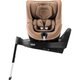 Scaun auto rotativ pentru copii cu baza inclusa Dualfix Pro M i-Size, 61-105 cm, Lux Warm Caramel, Britax 656842