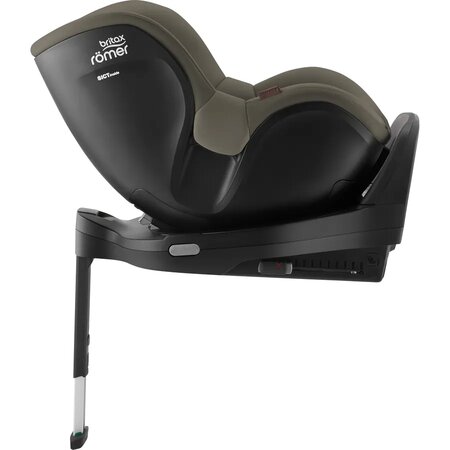 Scaun auto rotativ pentru copii cu baza inclusa Dualfix Pro M i-Size, 61-105 cm, Lux Urban Olive, Britax 656848