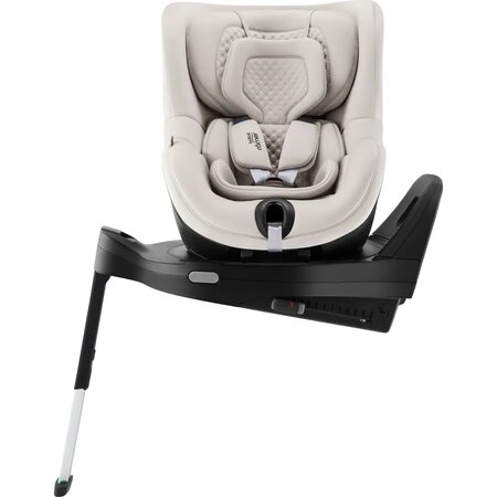 Scaun auto rotativ pentru copii cu baza inclusa Dualfix Pro M i-Size, 61-105 cm, Lux Soft Taupe, Britax 656865