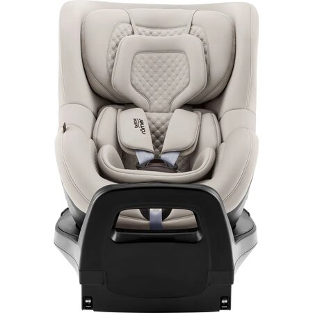 Scaun auto rotativ pentru copii cu baza inclusa Dualfix Pro M i-Size, 61-105 cm, Lux Soft Taupe, Britax 656863