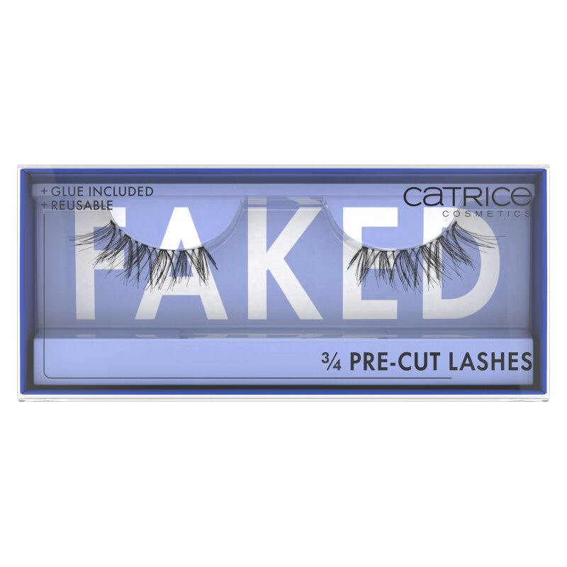 Gene false Faked 3/4 Pre-Cut Lashes, 1 pereche, Catrice