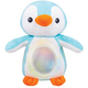Jucarie Pinguin cu sunete si lumini, 0 luni+, Albastru, Winfun 656925