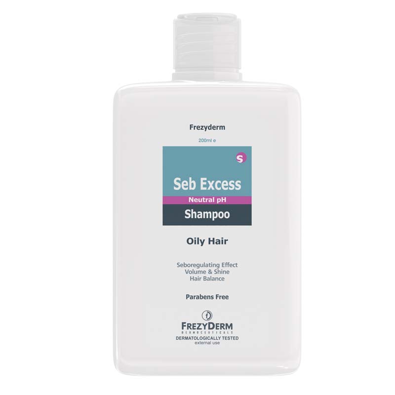 Sampon pentru par gras Seb Excess, 200 ml, Frezyderm