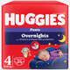 Chilotei de noapte Elite Soft Overnights, Nr. 4, 9-14 kg, 26 buc, Huggies 656960