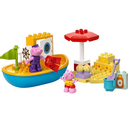 Excursia cu barca a Purcelusei Peppa, 2+ ani, 10432, Lego Duplo 657140