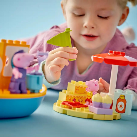 Excursia cu barca a Purcelusei Peppa, 2+ ani, 10432, Lego Duplo 657138