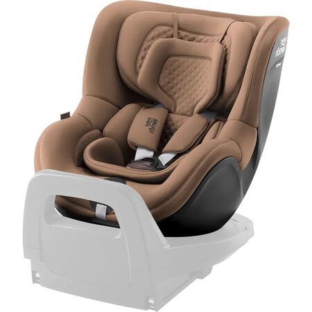 Scaun auto rotativ pentru copii Dualfix 5Z, 61-105 cm, Lux Warm Caramel, Britax 657240