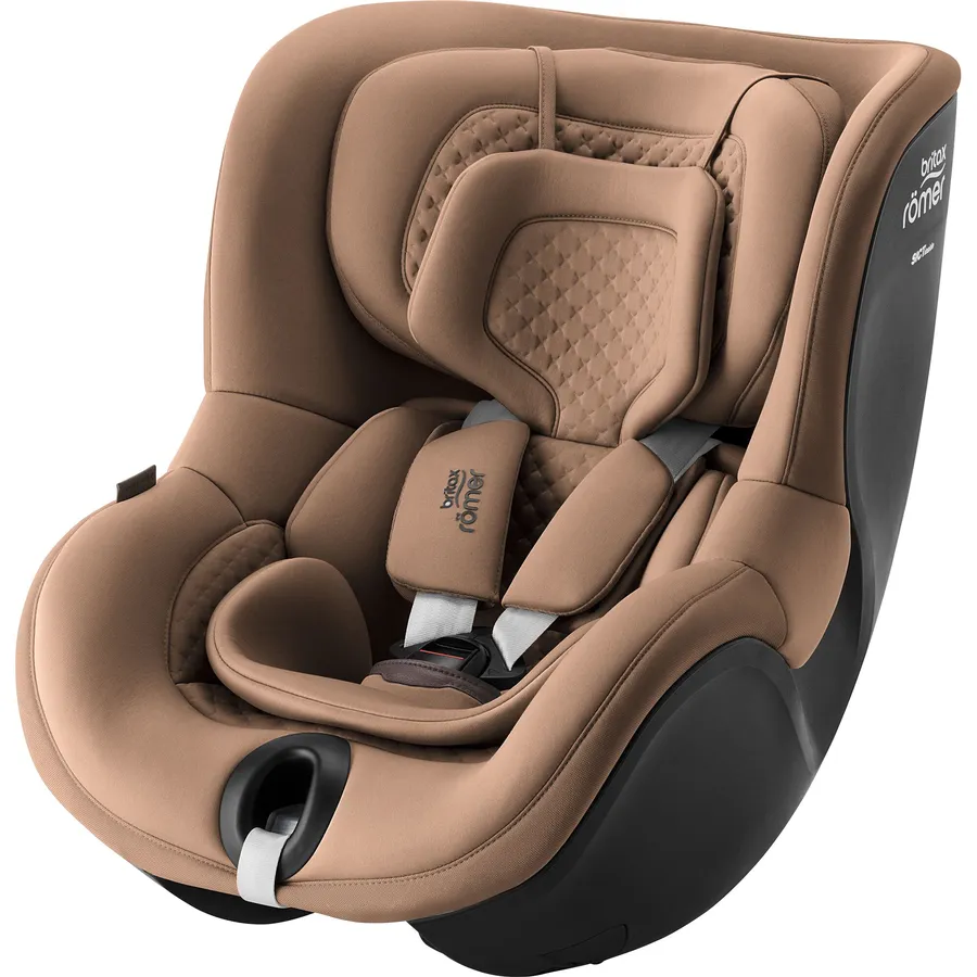 Scaun auto rotativ pentru copii Dualfix 5Z, 61-105 cm, Lux Warm Caramel, Britax