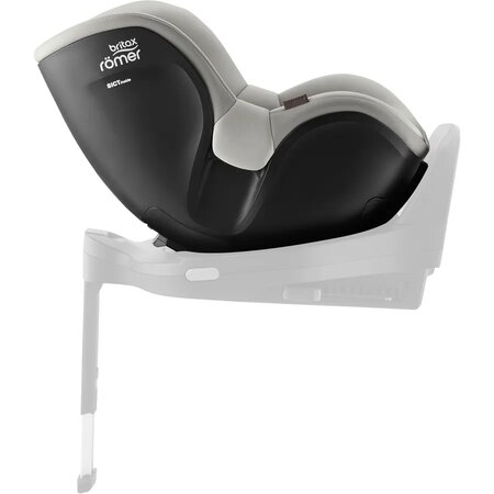 Scaun auto rotativ pentru copii Dualfix 5Z, 61-105 cm, Lux Linen Grey, Britax 657274
