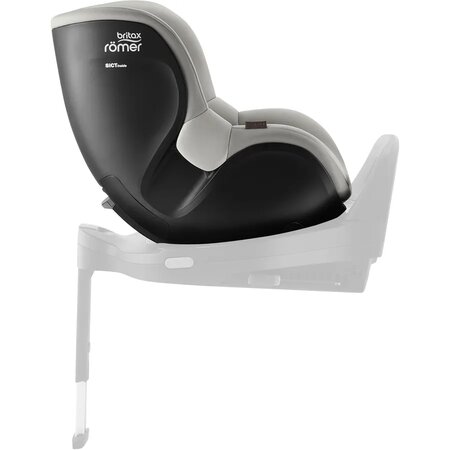 Scaun auto rotativ pentru copii Dualfix 5Z, 61-105 cm, Lux Linen Grey, Britax 657275