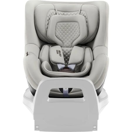 Scaun auto rotativ pentru copii Dualfix 5Z, 61-105 cm, Lux Linen Grey, Britax 657273