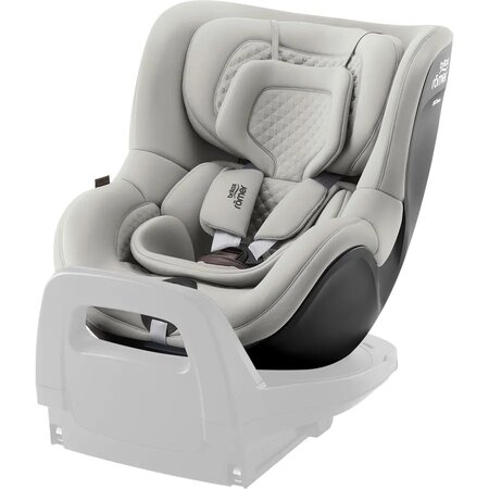 Scaun auto rotativ pentru copii Dualfix 5Z, 61-105 cm, Lux Linen Grey, Britax 657271