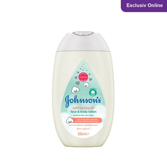 Lotiune pentru fata si corp Cottontouch, 300 ml, Johnson Baby