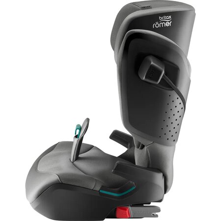 Scaun auto pentru copii Kidfix Pro I-size, 100-150 cm, Style Mineral Grey, Britax 657482