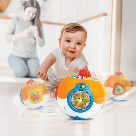 Minge interactiva Ocean, 6 luni+, Winfun 657333