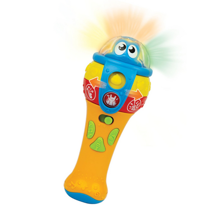Microfon cu sunete si lumini, 12 luni+, Winfun 657346