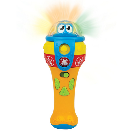 Microfon cu sunete si lumini, 12 luni+, Winfun 657348