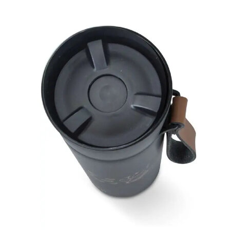Cana pentru cafea, Negru, 360 ml, Iris 657356