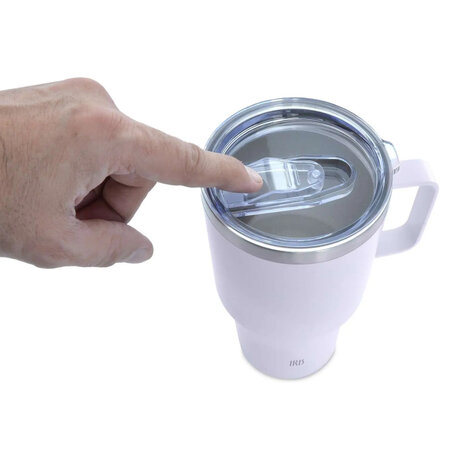 Cana pentru cafea, Roz, 850 ml, Iris 657364