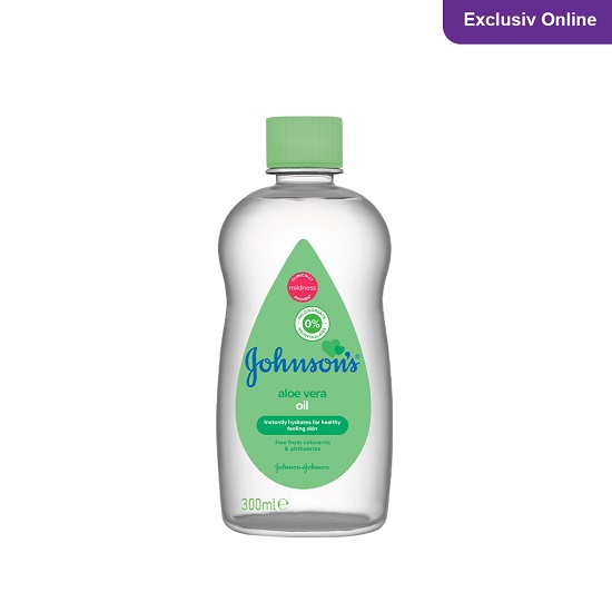 Ulei de corp cu aloe vera, 300 ml, Johnson Baby