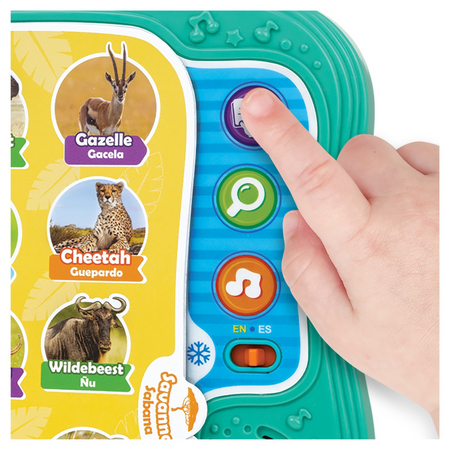 Carticica bilingva pentru invatarea animalelor, 18 luni+, Winfun 657437