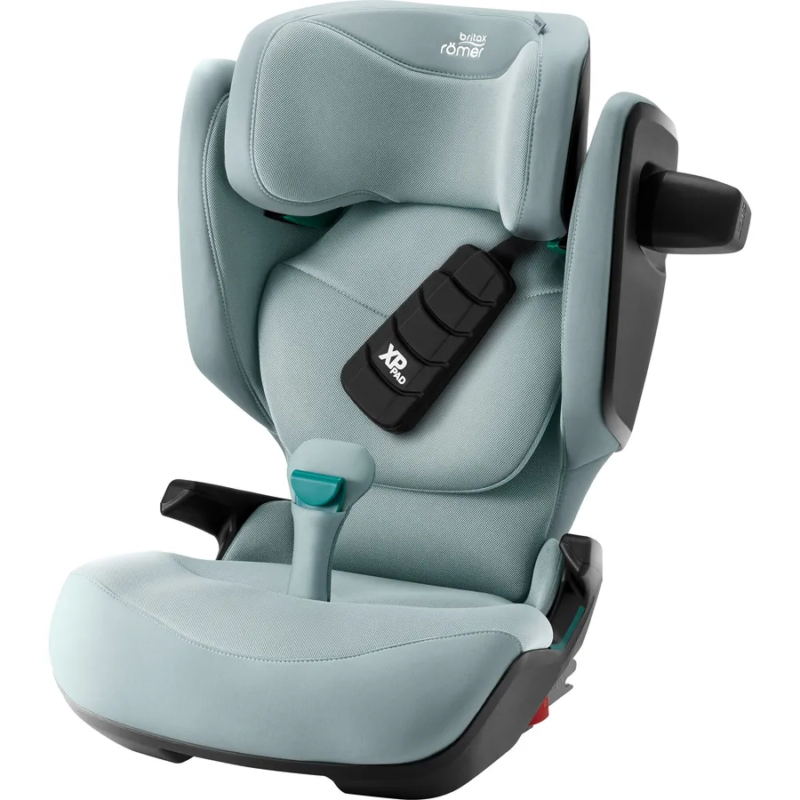 Scaun auto pentru copii Kidfix Pro I-size, 100-150 cm, Style Harbour Blue, Britax