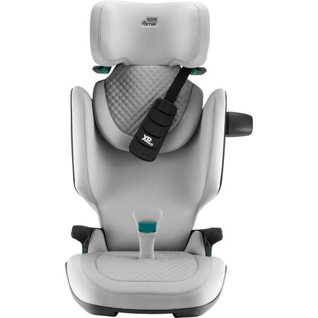 Scaun auto pentru copii Kidfix Pro I-size, 100-150 cm, Lux Linen Grey, Britax 657519
