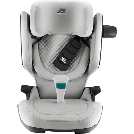 Scaun auto pentru copii Kidfix Pro I-size, 100-150 cm, Lux Linen Grey, Britax 657518