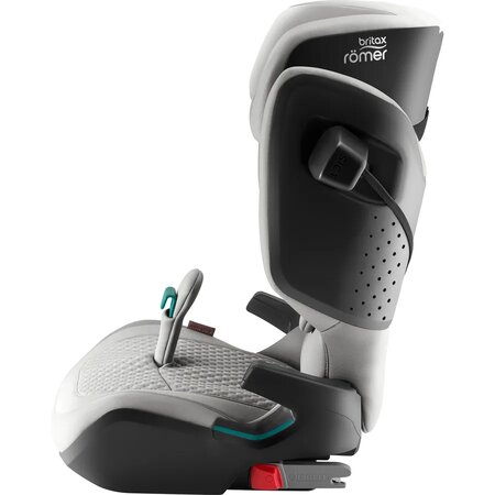 Scaun auto pentru copii Kidfix Pro I-size, 100-150 cm, Lux Linen Grey, Britax 657516
