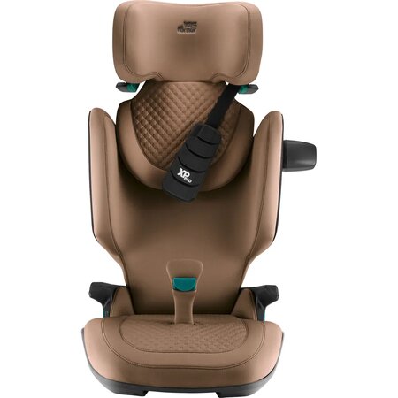 Scaun auto pentru copii Kidfix Pro I-size, 100-150 cm, Lux Warm Caramel, Britax 657528