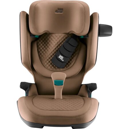 Scaun auto pentru copii Kidfix Pro I-size, 100-150 cm, Lux Warm Caramel, Britax 657527