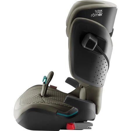 Scaun auto pentru copii Kidfix Pro I-size, 100-150 cm, Lux Urban Olive, Britax 657522