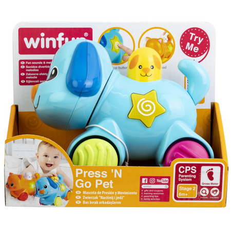Catelus interactiv, 6 luni+, Winfun