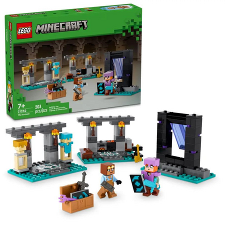 Armuraria, 7+ ani, 21252, Lego Minecraft 657664